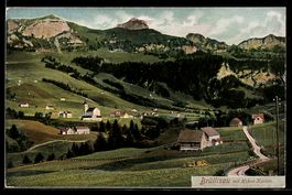 Brüllisau, Ortsansicht mit Hohen Kasten