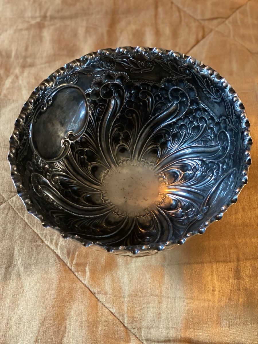 Ciotole: Antike Silberschale, England, 1900, Sterling Silber – Usato da Zürich venduto da DawaChi 1