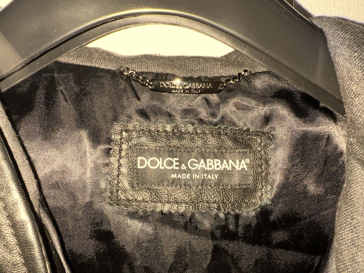 Dolce & Gabbana Giacche: Dolce & Gabbana Lederjacke – Usato da Lampenberg venduto da boom_123 1