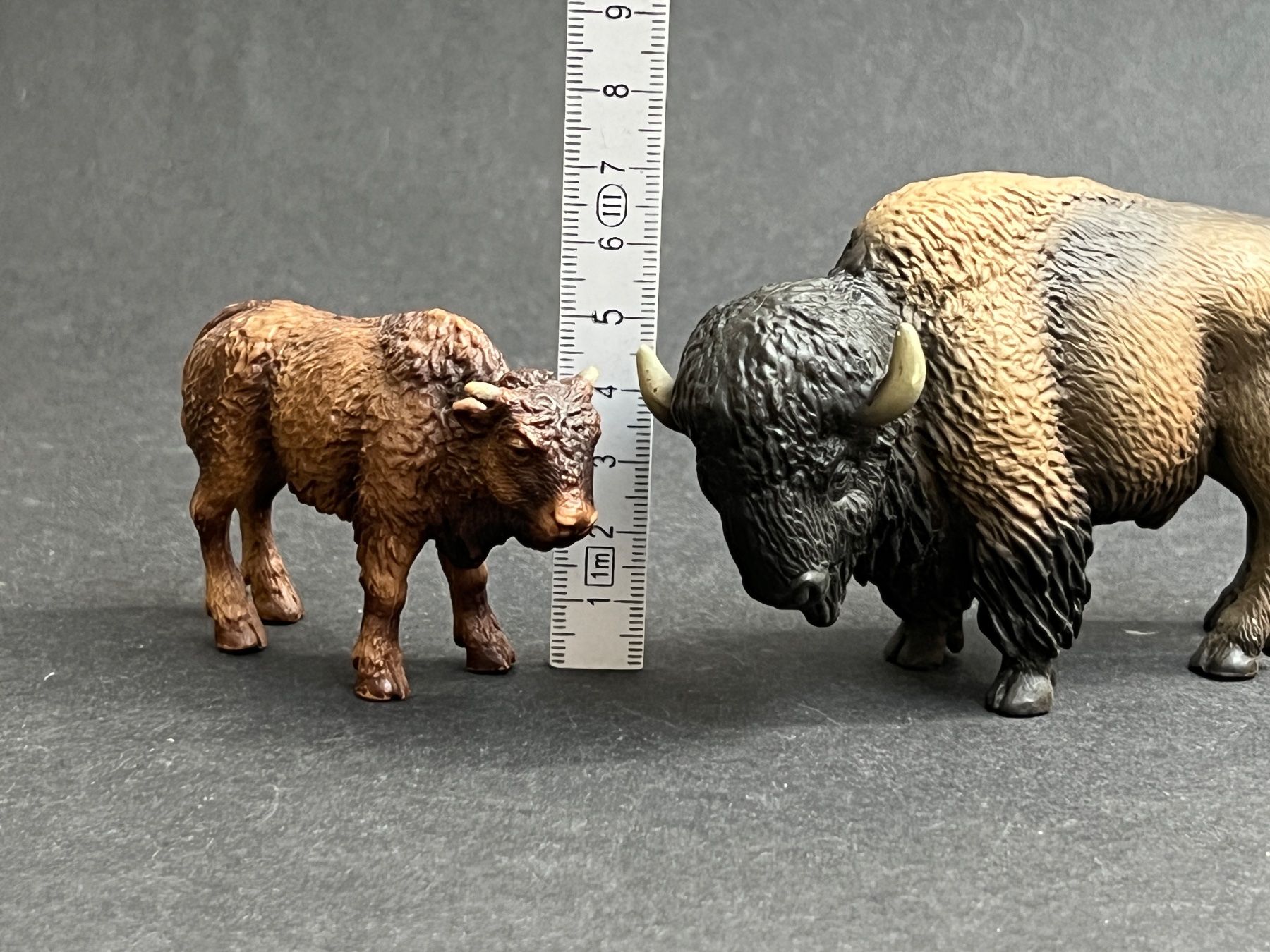 Schleich Statuette: Schleich Bison mit Kalb Büffel – Usato da Ennetbaden venduto da mapa05 1