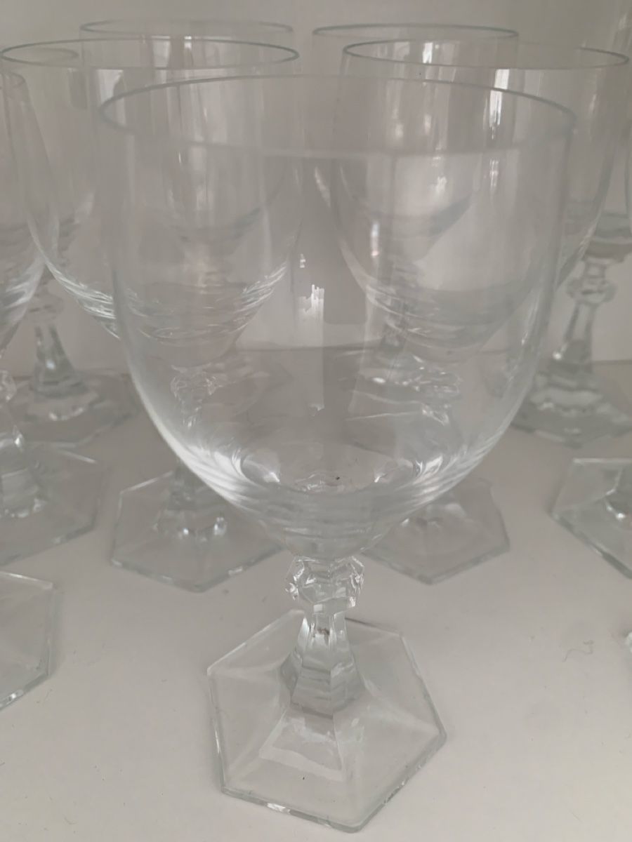 Bicchieri: 5 crystal classes (for 2 dl wine) – Usato da Immensee venduto da vgitter