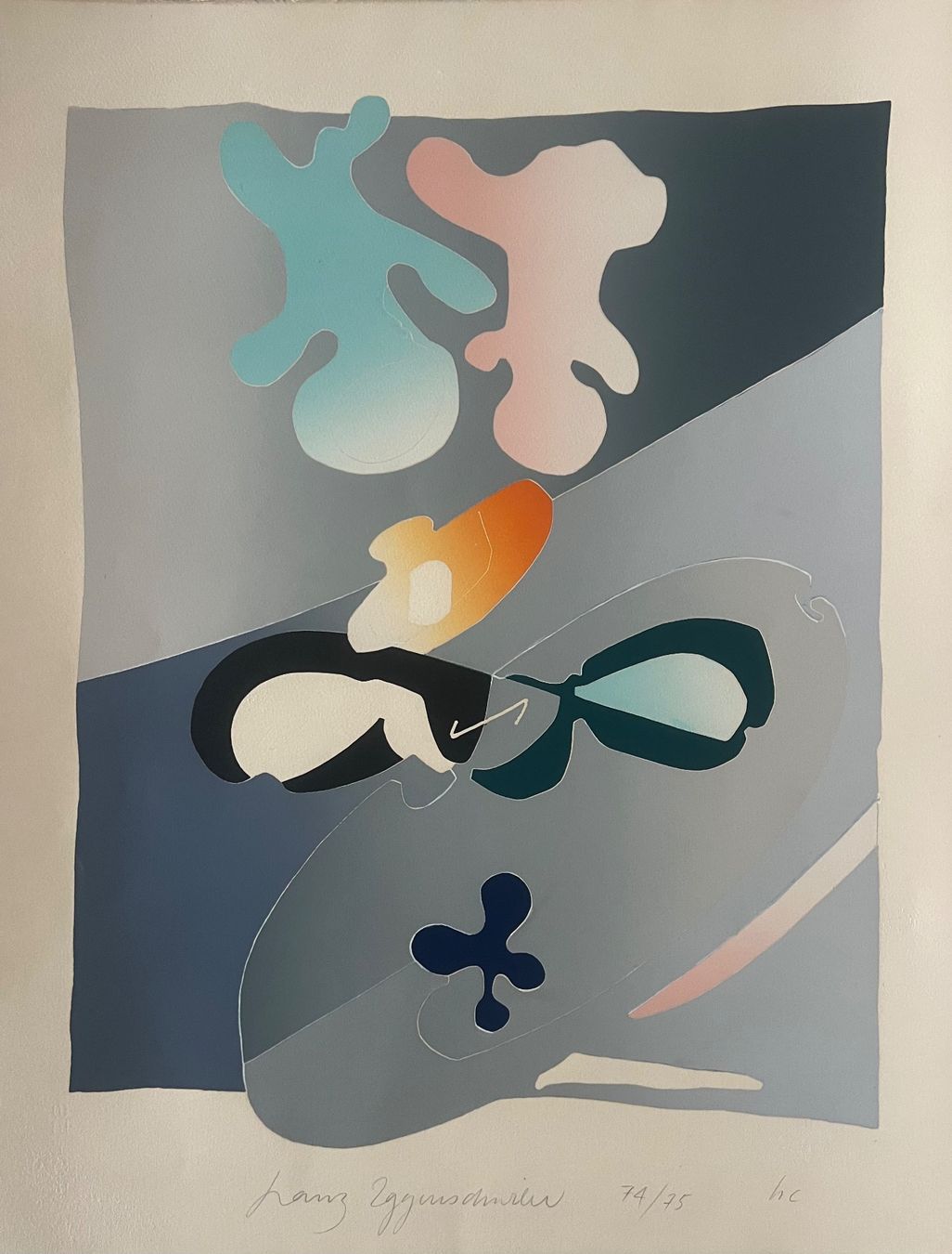 Grafica & Litografie: Franz Eggenschwiler, handsigniert, nummeriert – Usato da Rain venduto da Pic-Ass 1