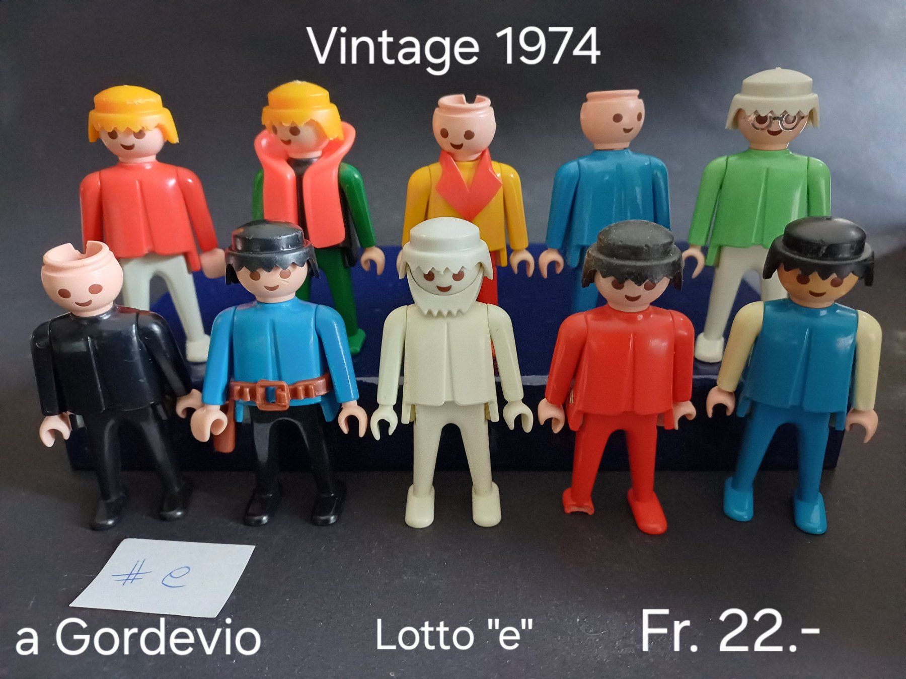 Playmobil Giocattoli: Playmobil vintage, 1974, lotto "e" – Usato da Gordevio venduto da bre_jwm5