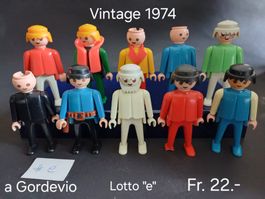 Playmobil vintage, 1974, lotto "e"