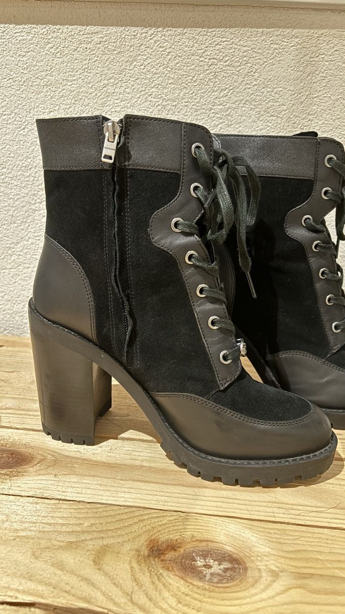 Coach Damenschuhe: Coach Stiefeletten / EU 39 / Echtleder schwarz – Neu (gemäss Beschreibung) aus Ossingen von jst_z962 7
