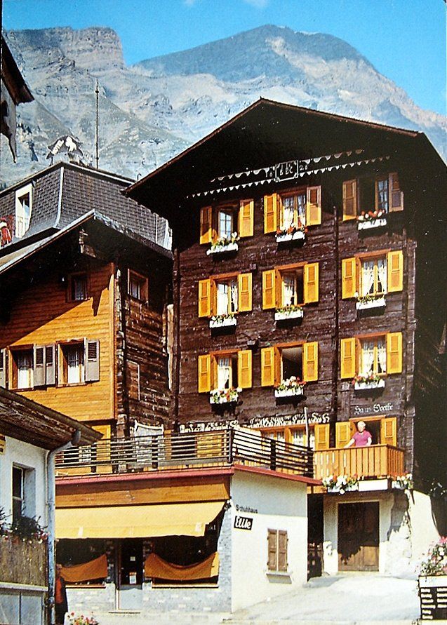 Ansichtskarten: LEUKERBAD Werbung Haus Goethe – Neu (gemäss Beschreibung) aus Jona von philajona