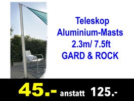 🔴  Sonnenschutz GARD & ROCK Aluminium-Masts /483B