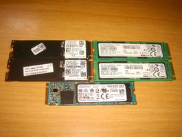 1 stück 256gb m.2 nvme ssd. unter 1000 stunde. siehe details