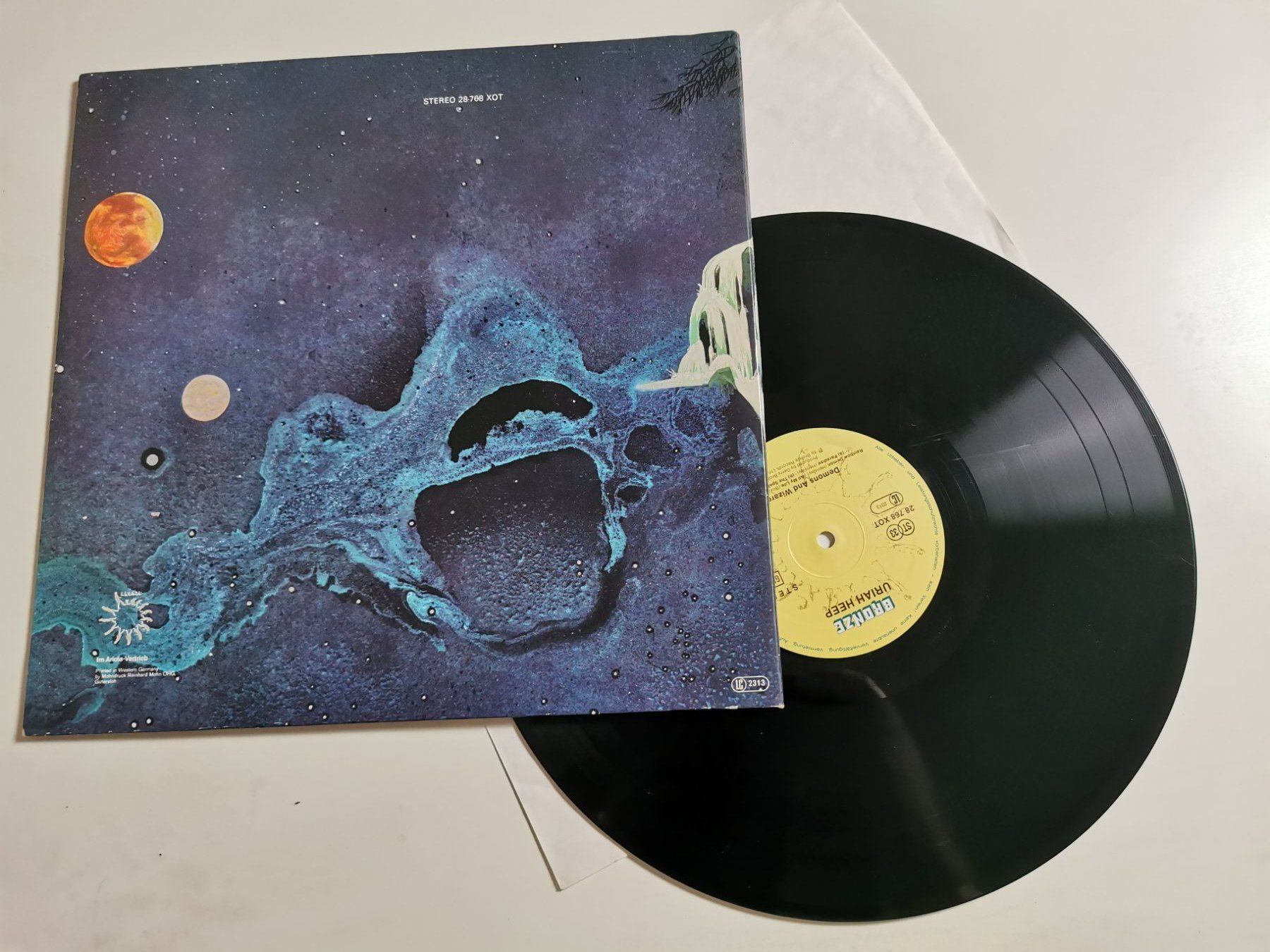 Schallplatten: Uriah Heep - Damons and Wizards – Gebraucht aus Grafenried von Jukebox70 1