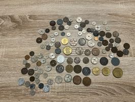 Lot alter Münzen aus Skandinavien viele vor 1950