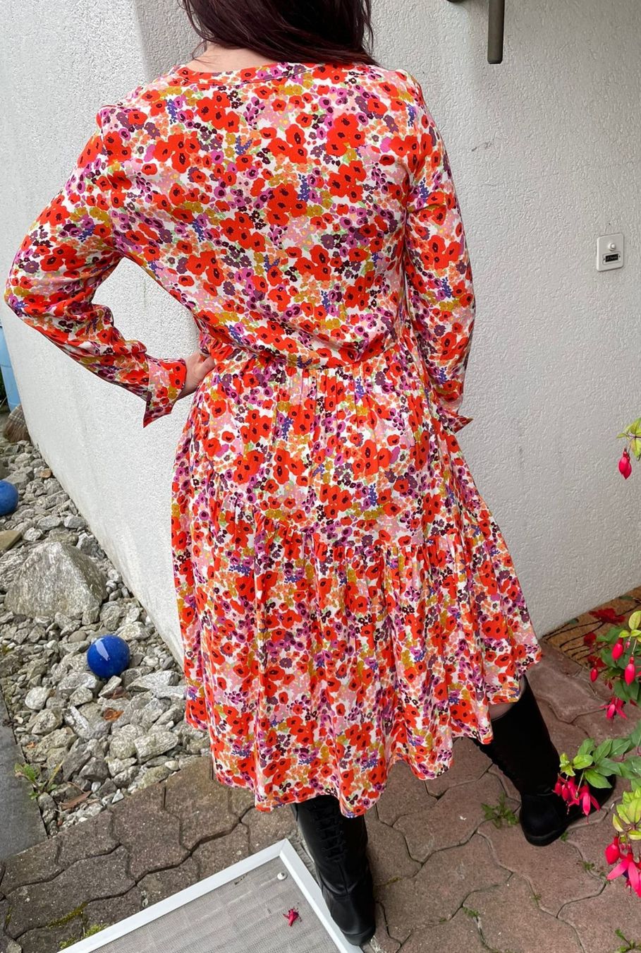 Kleider: Herbstkleid Orange langarm – Neu (gemäss Beschreibung) aus Büttikon AG von rebeccaparvex 4
