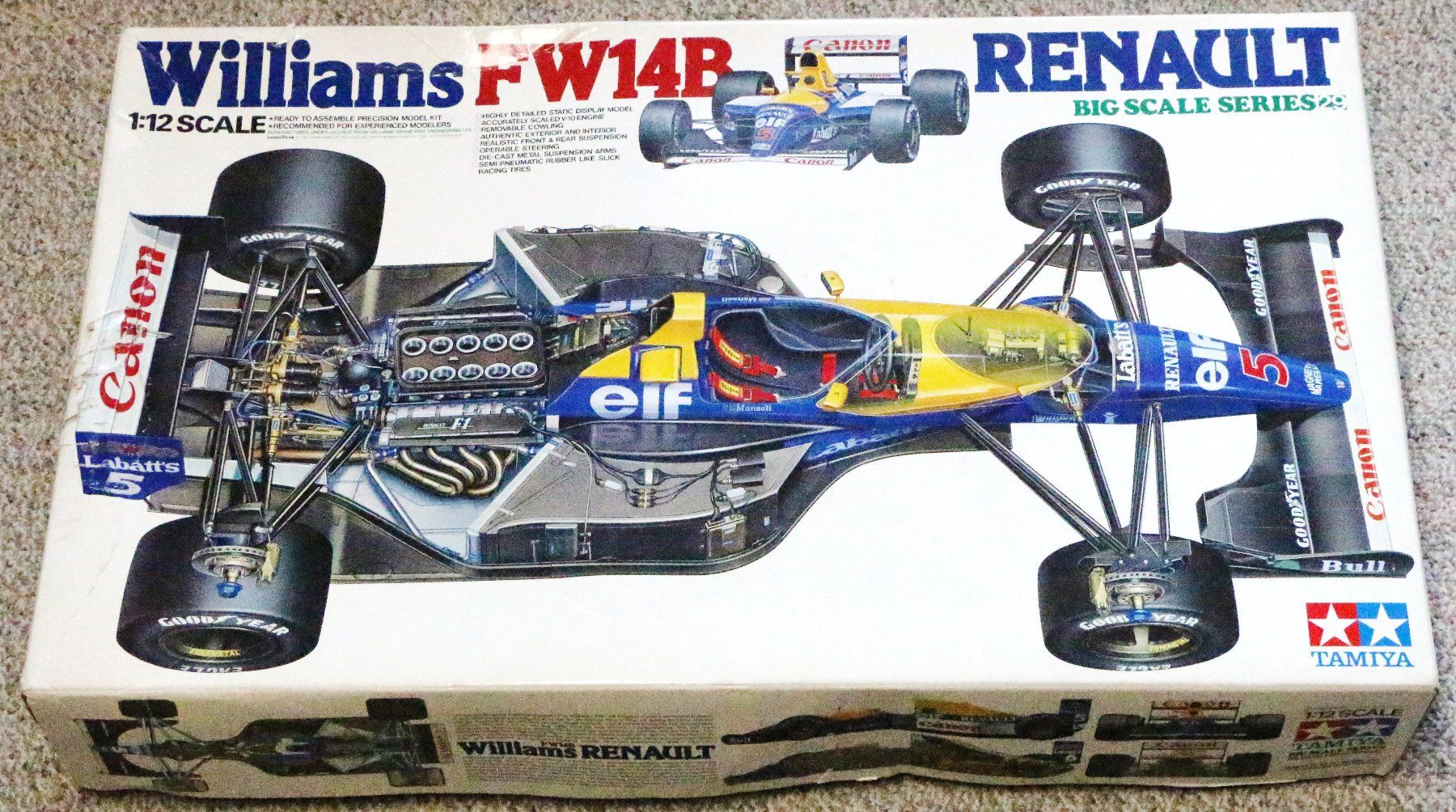 Tamiya Modellautos: Tamiya Williams FW14B Renault 1:12 – Neu (gemäss Beschreibung) aus Mörschwil von Ferrari-V8