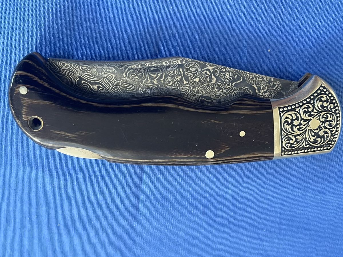 Zubehör: Herbertz Messer mit Damastklinge – Gebraucht aus Romanshorn von Apfelschuss 1