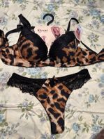 Completo intimo Ancona leopardato,M/L-nuovo !