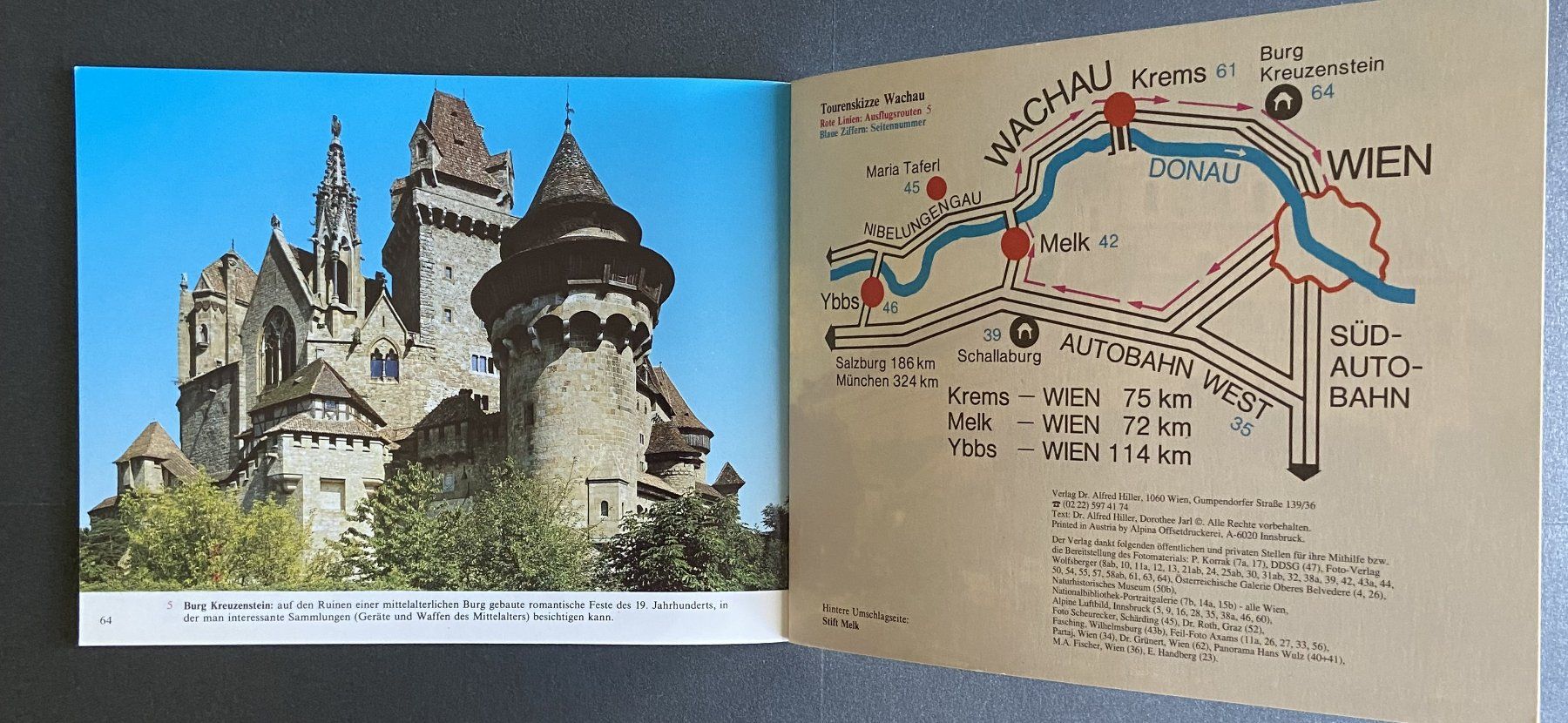 Livres: Reiseführer "Wienerwald und Wachau" – D'occasion à Böckten par Hansi36 3