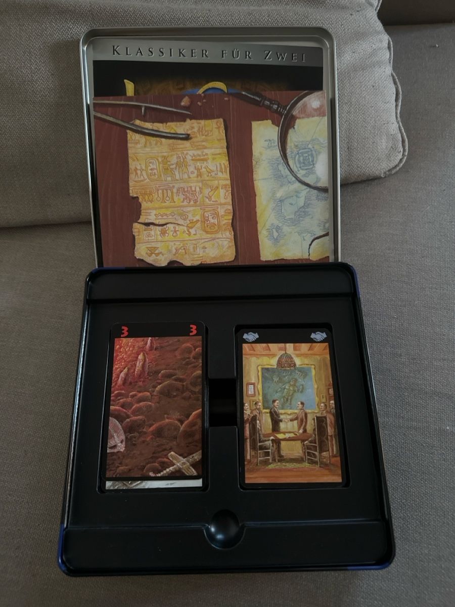 Kosmos Spiele: Lost Cities Brettspiel - Metallbox Edition – Gebraucht aus Volketswil von Shane.02 1