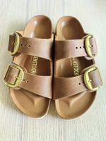 Birkenstock Arizona Big Buckle Naturleder Geölt - Cognac