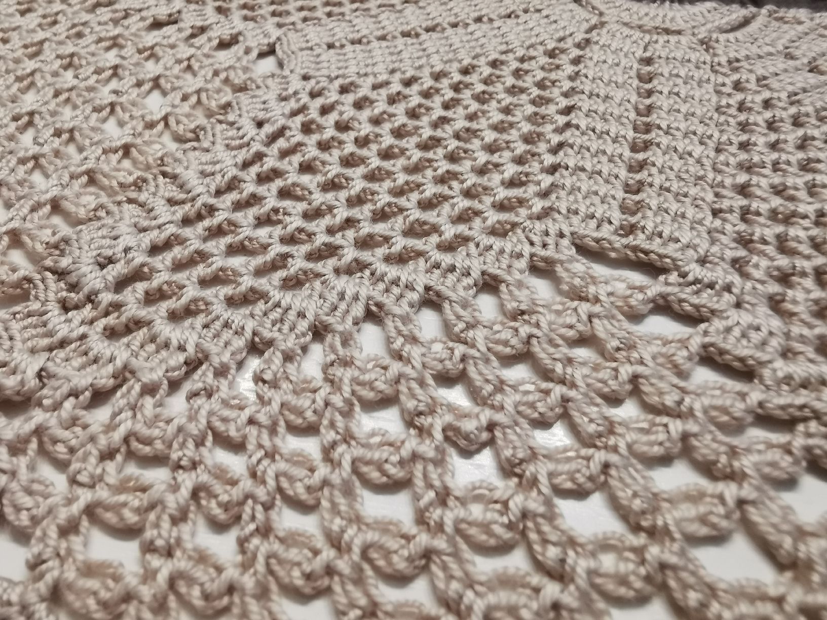 Untersetzer: 3 Tischsets gehäkelt beige NEU Napperon – Neu (gemäss Beschreibung) aus Glattbrugg von riseca 6