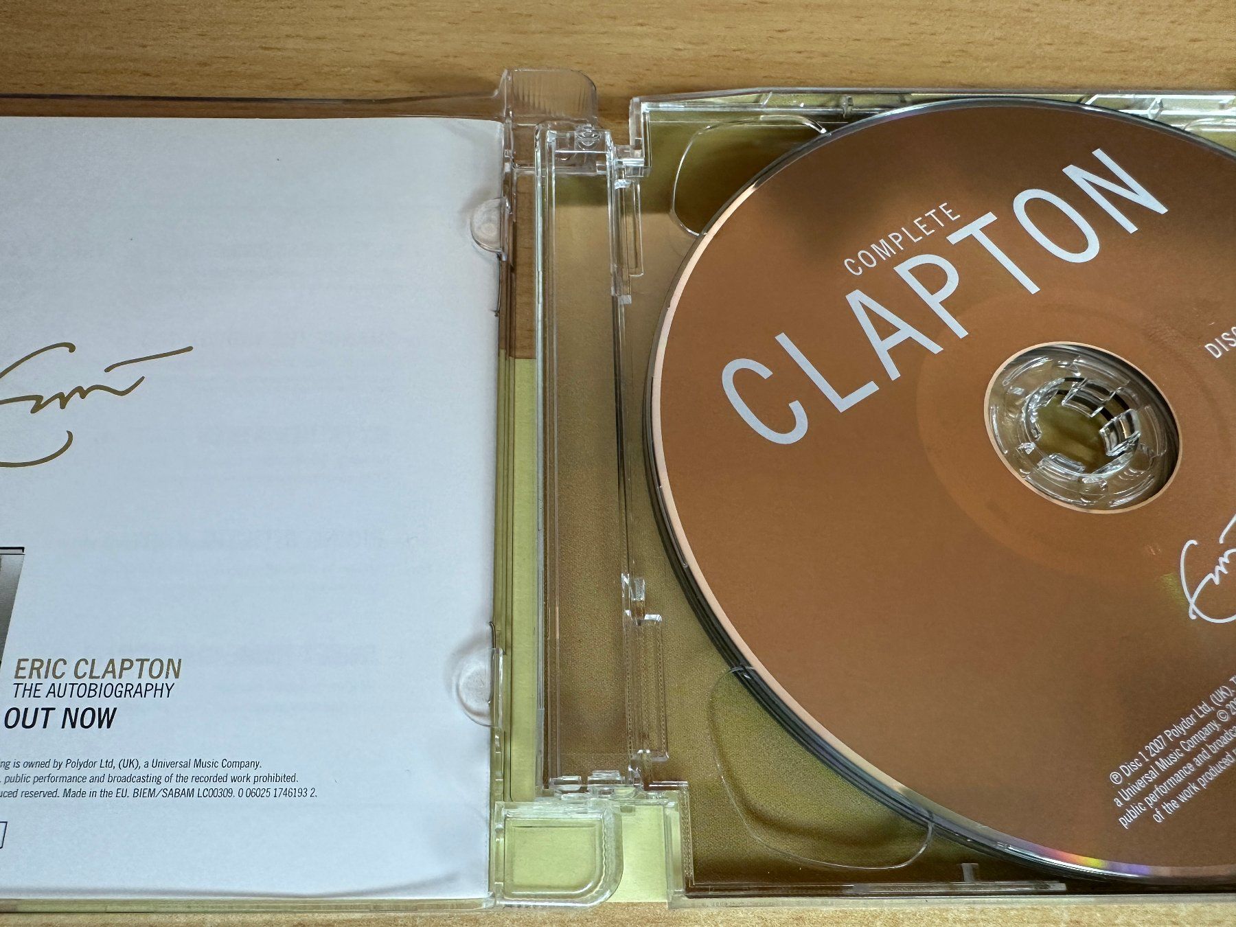 CD: Eric Clapton – Complete Clapton - 2 CD – Usato da Rikon im Tösstal venduto da Alpenmutz 2