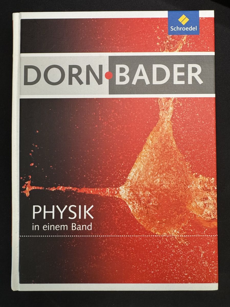 Libri: PHYSIK in einem Band Dorn-Bader Schroedel – Nuovo (secondo la descrizione) da Hochdorf venduto da Frogi456