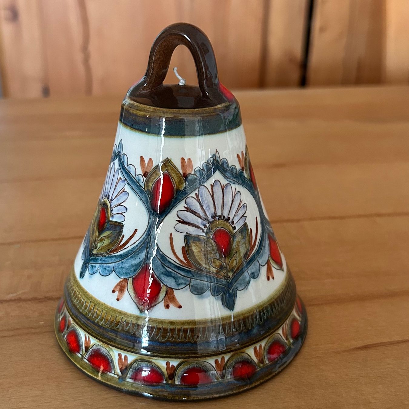 Campanacci mucche: HAAS Keramik Glocke, handbemalt! – Usato da Nürensdorf venduto da Flugi18