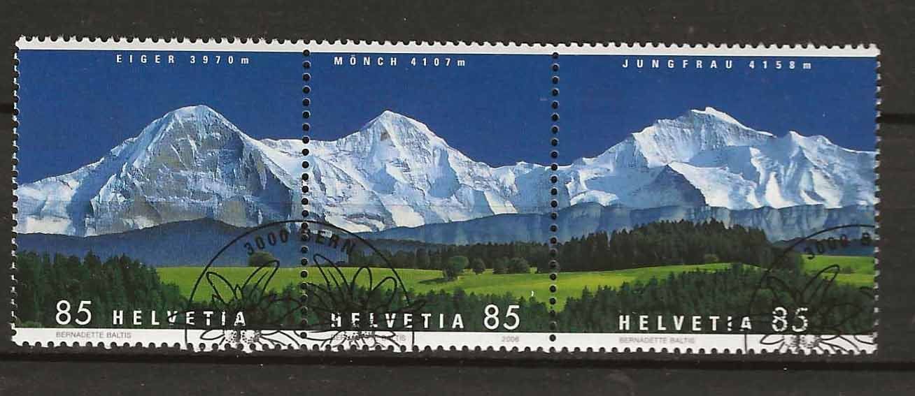 Tutti i francobolli: M1202 - Panorama de montagne 1er jour – Nuovo e nell'imballaggio originale da Trélex venduto da Phil_Albert