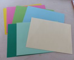 28 Kuverts C5, je 4 Stk pro Farbe, 7 Farben, selbstklebend