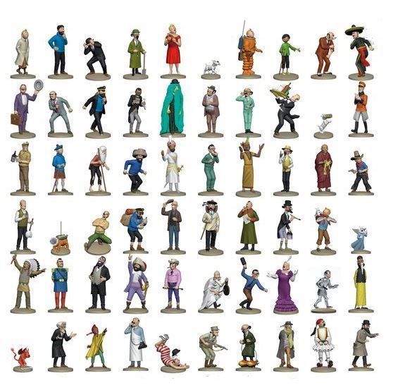 La Collection Officielle des figurines Tintin
