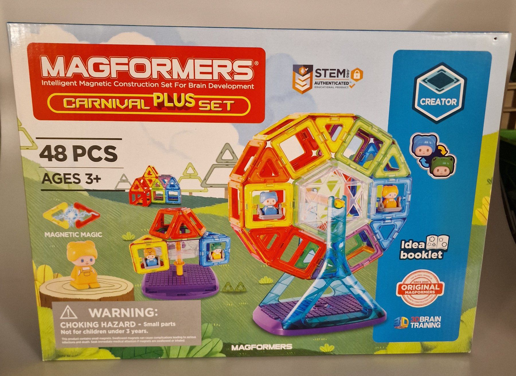 Kit di costruzioni: Magformers Carnival Plus Set, 48 Teile, Neu – Nuovo e nell'imballaggio originale da Oberuzwil venduto da aseinkaufswelt