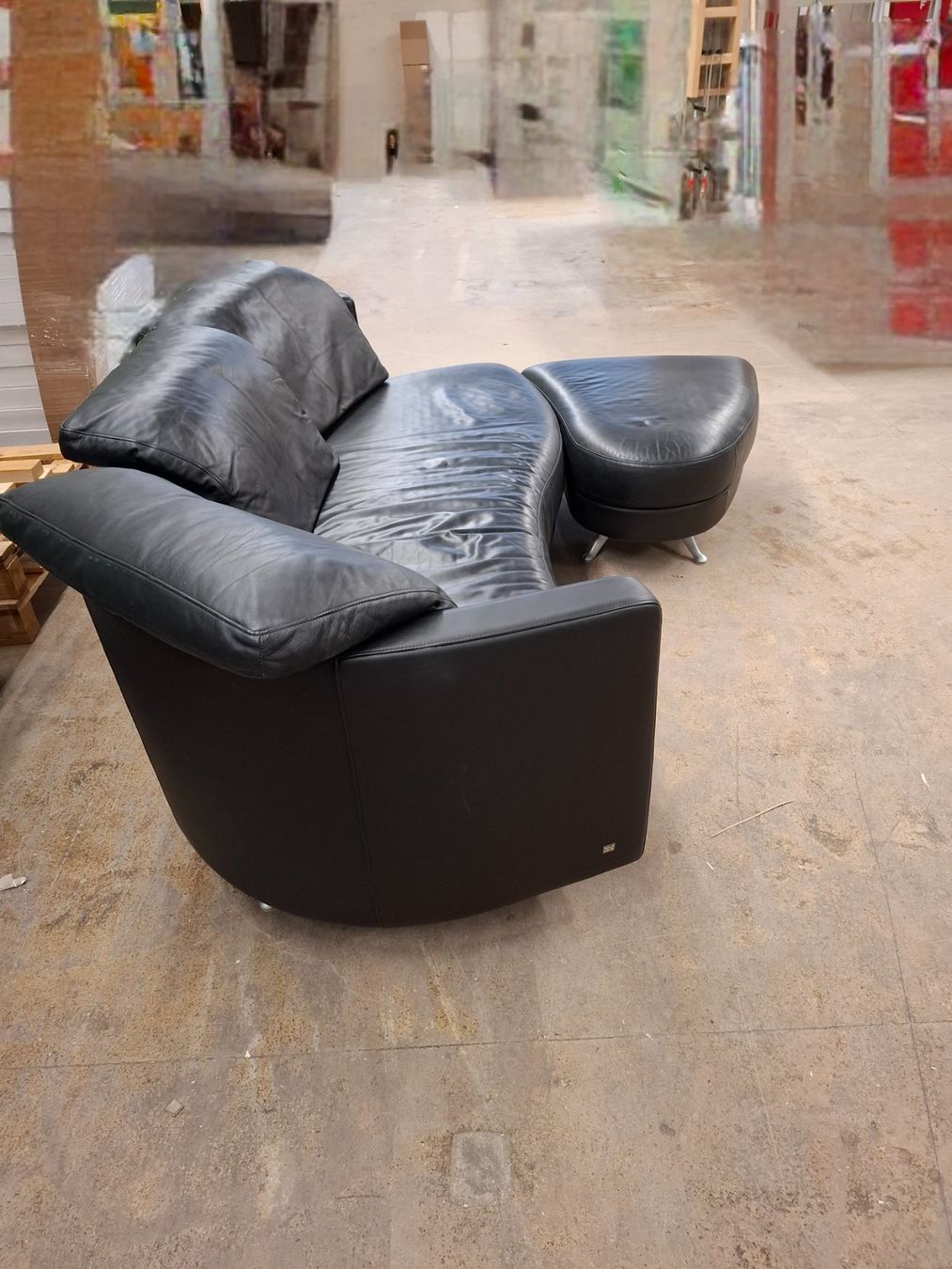 Rolf Benz Sofas: Sofa Rolf Benz mit Hocker – Gebraucht aus Unterentfelden von 4Bartlis 1