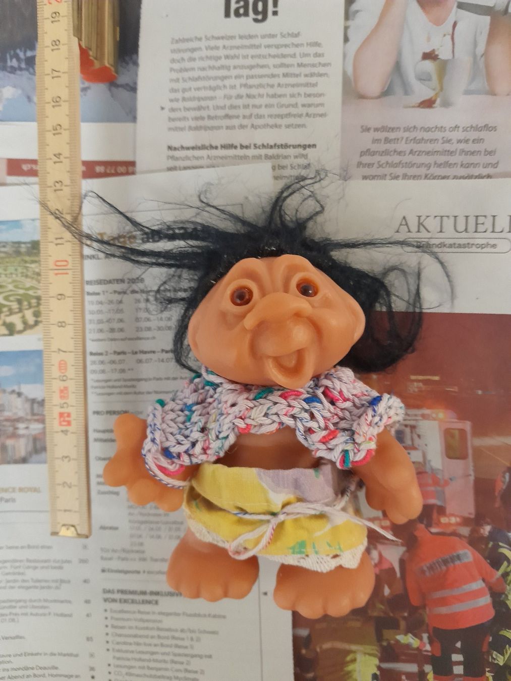 Statuette: Original Thomas DAM Troll ca. 12cm – Usato da Rüti ZH venduto da Alemanni