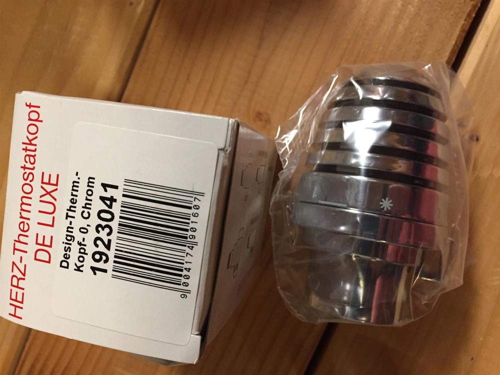 Thermostat-Set Durchgang 1/2" chrom-404 6