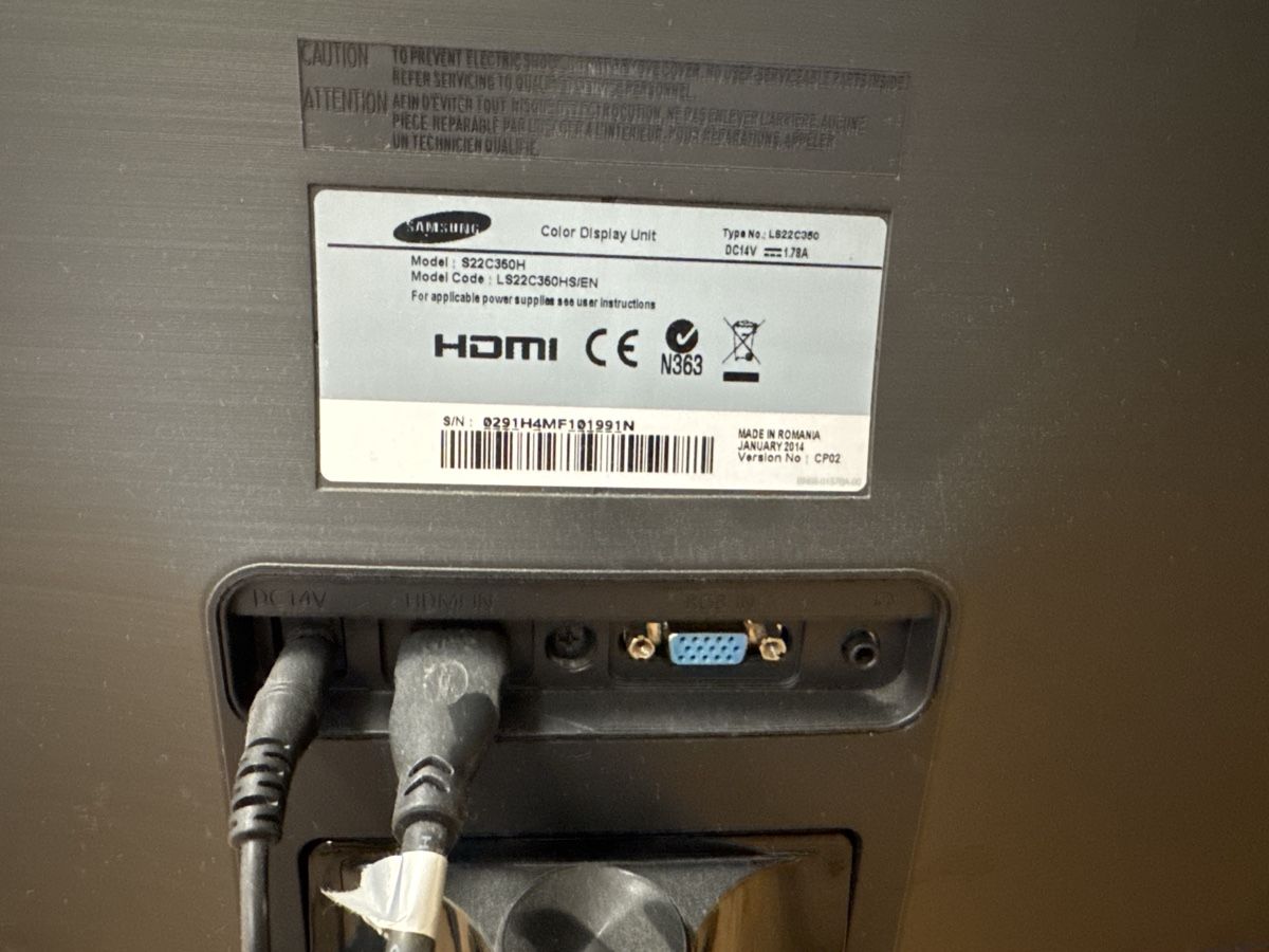Monitor: Bildschirm Samsung – Usato da Grüt (Gossau ZH) venduto da tam_m9wb 2