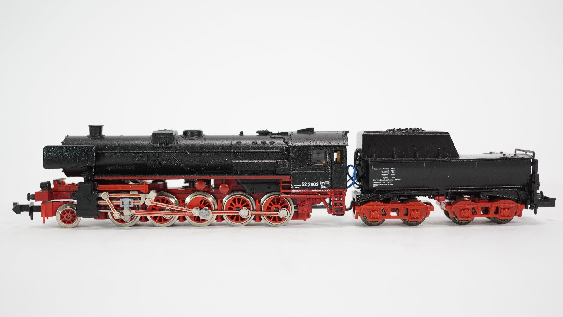 Trix Modellini di ferrovie: e3 Spur N Minitrix 2051 DB BR 52 Dampflok – Usato da Thun venduto da evinka_gmbh 1
