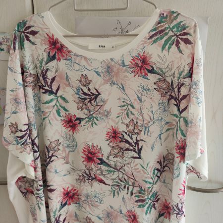 % Tolle Blusen Tunika von Brax Gr. 48 Fr. 26.-nur 15.-