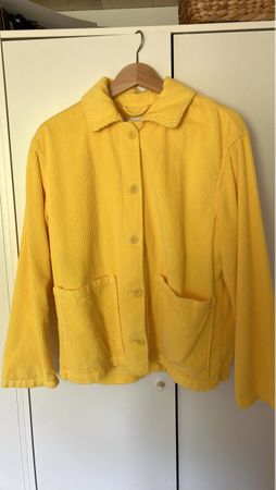 Trendige Cordjacke in Sonnengelb  Gr.M