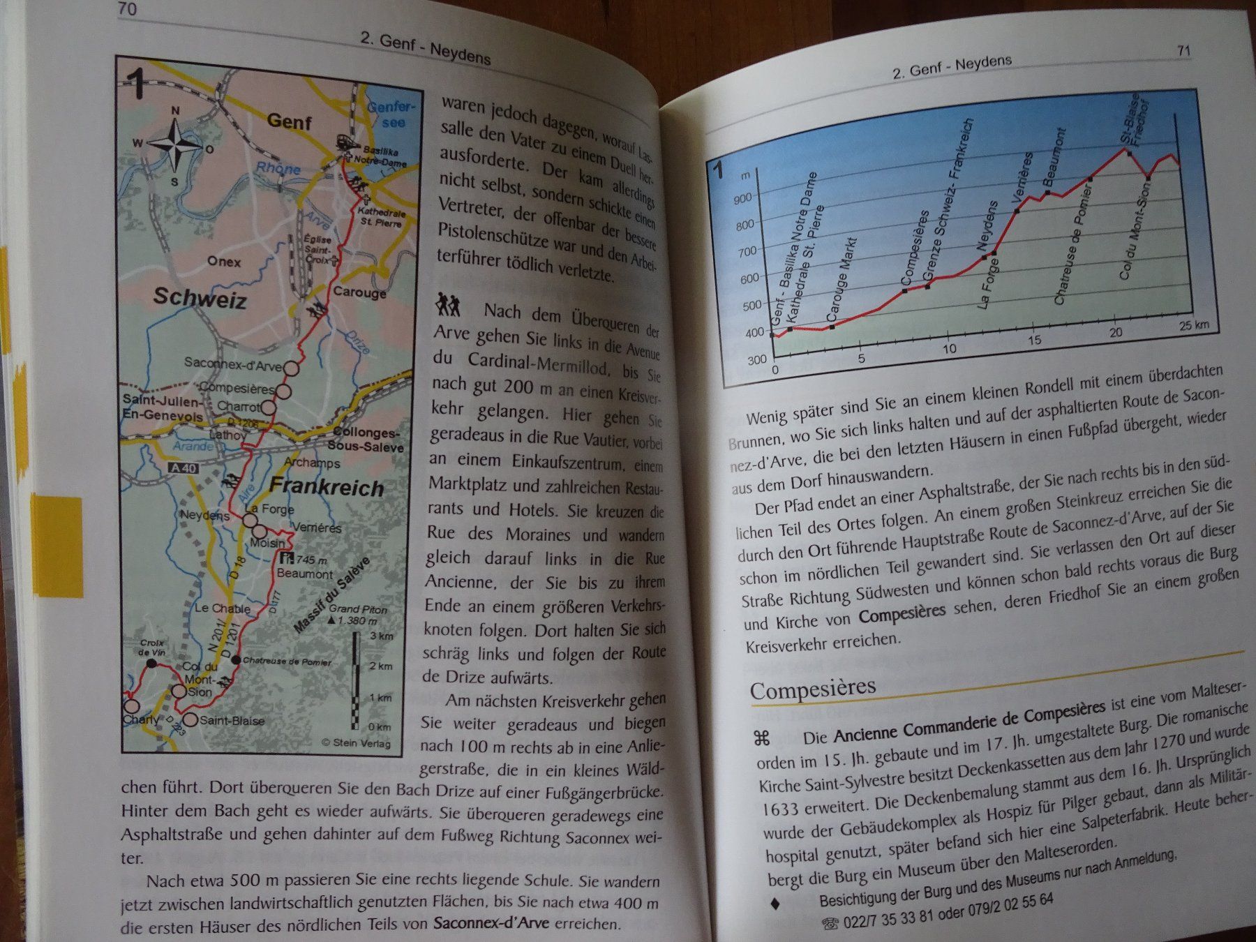 Libri: Jakobsweg Frankreich: Genf-LePuy – Usato da männedorf venduto da purzelchen 3