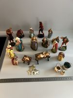 Krippenfiguren Set mit Tieren  