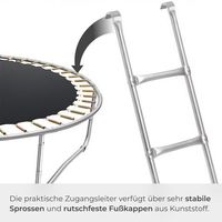Trampolin Leiter Metall NEU