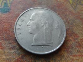BELGIQUE  1  Franc  1960