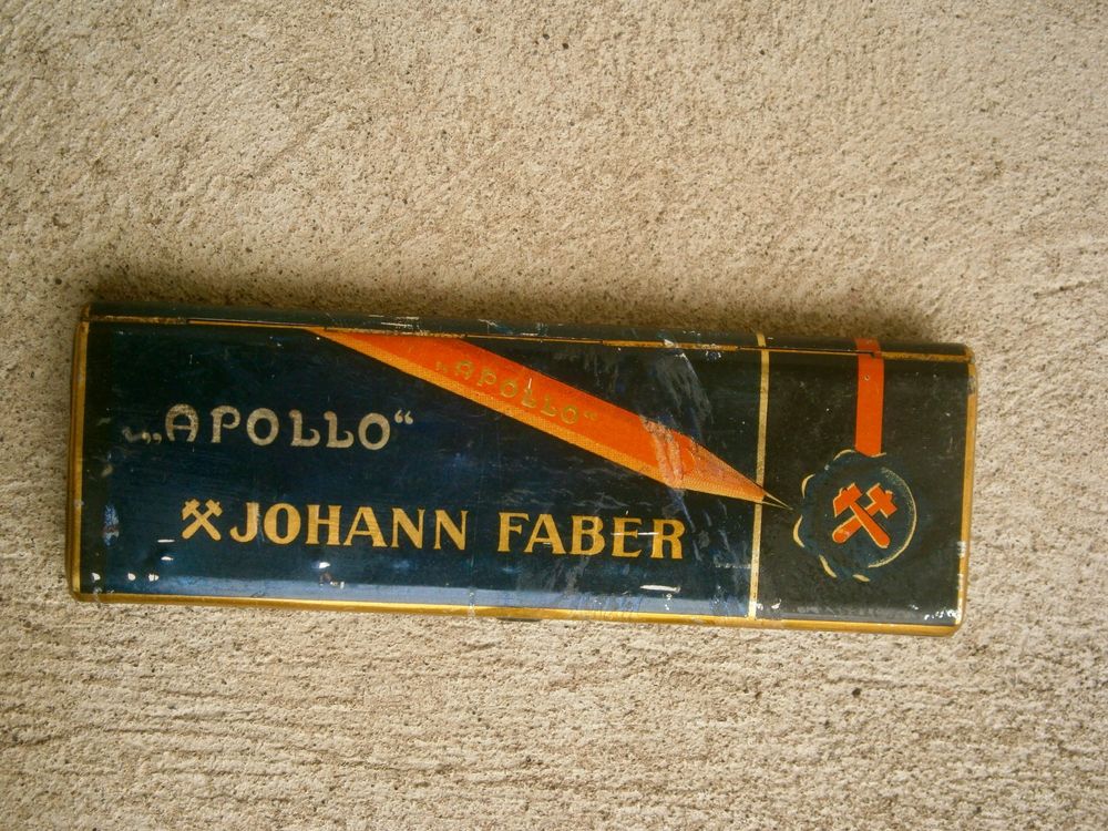 alte Blechdose Johann Faber Apollo 2B | Kaufen auf Ricardo