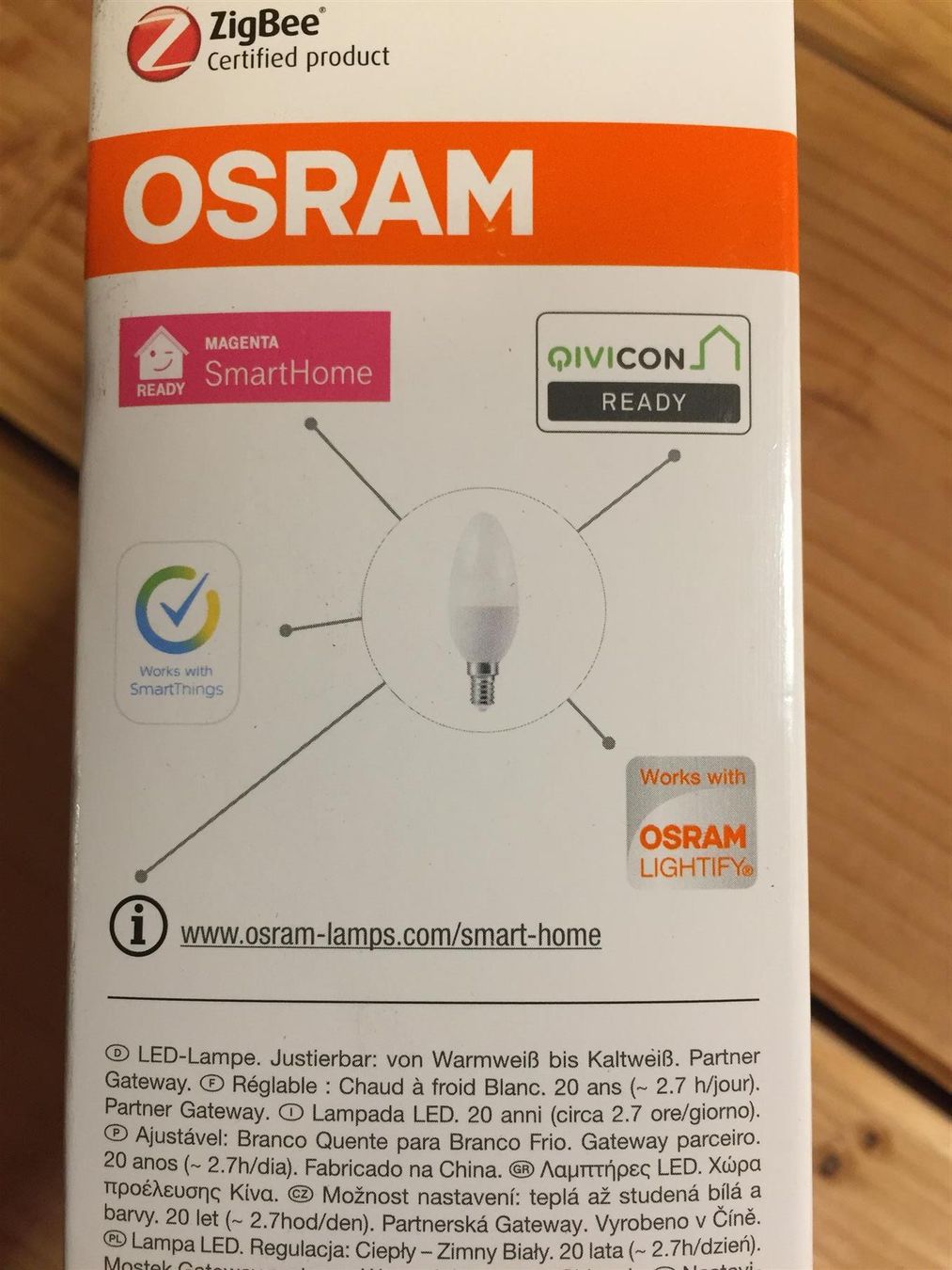 Osram Lampade: Wifi Smart Home LED Lightify Osram,E14,dimmbar Lampe-398 – Nuovo e nell'imballaggio originale da Recherswil venduto da paulchen09 5
