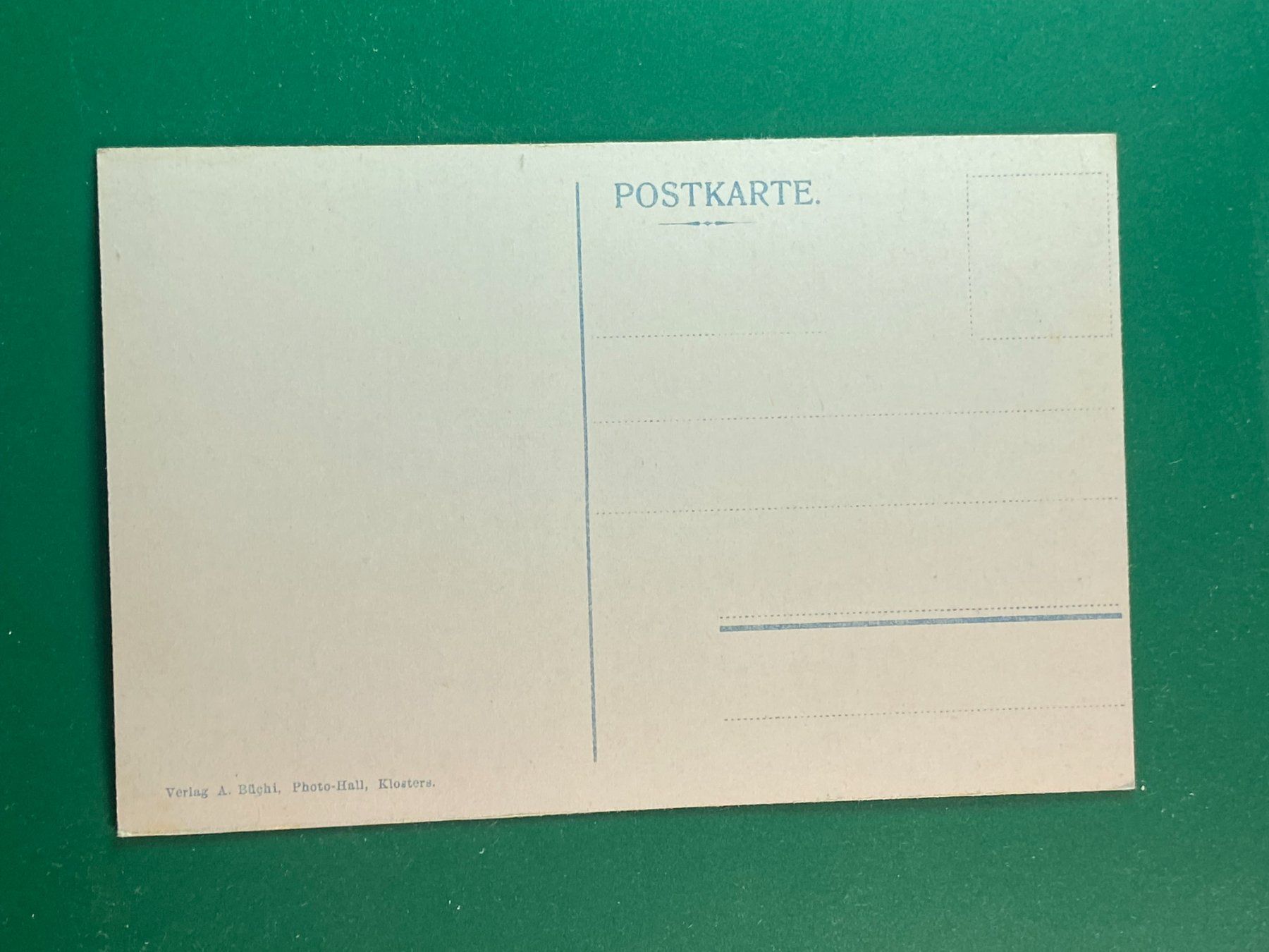 Cartes postales: Klosters - Kirche und Rathaus – D'occasion à Steg VS par danwer74 1