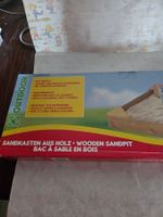 Sandkasten Beluga 90x90x12cm Holz Neu OVP Abholung!