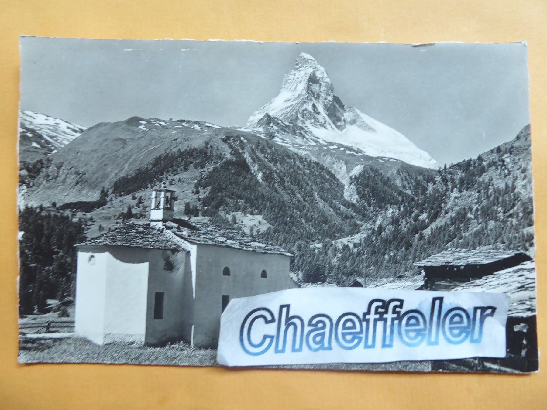 Cartoline postali: 162 a Zermatt  1946 – Usato da Zürich venduto da Chaeffeler