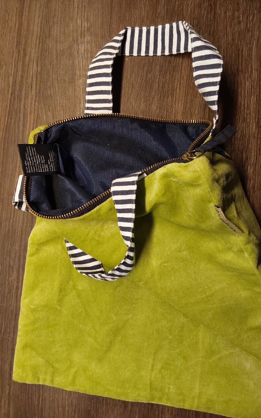 Borse da donna: Tasche Samt artebene grün – Nuovo (secondo la descrizione) da Köniz venduto da scopello12 3