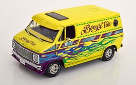CHEVROLET G-SERIE VAN BOOGIE 1976 GELB 1:18 GMP/ACME