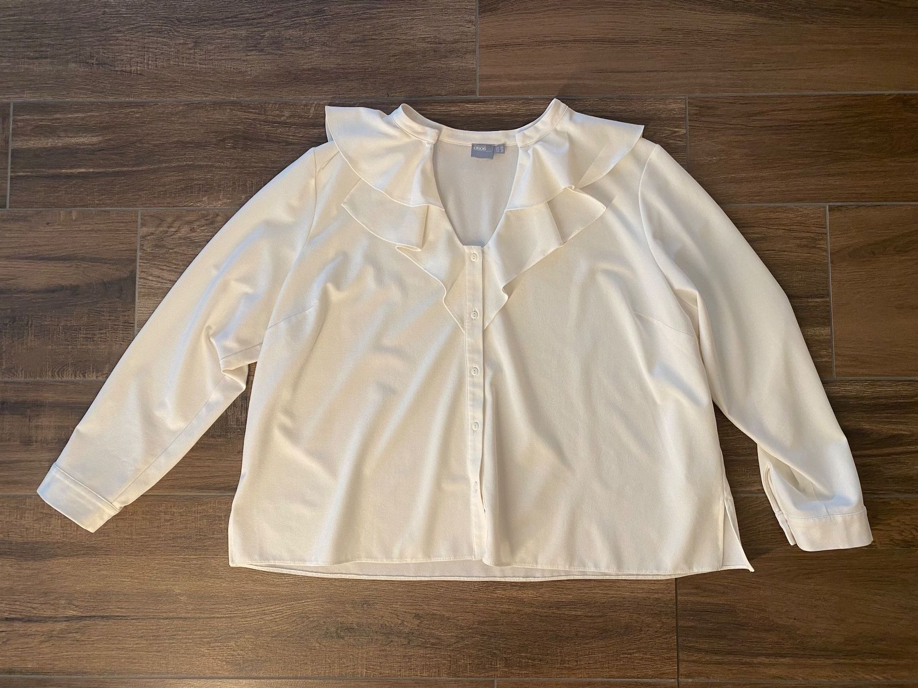 Asos Camicette: Asos Bluse langarm cremeweiss Gr. 52 – Usato da Pratteln venduto da a23_j2gs 2