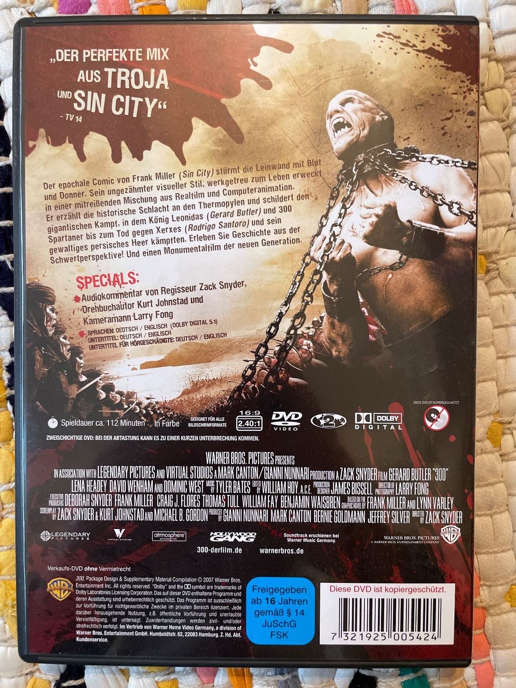 Tutti i DVDs: [DVD] 300 (2006) – Usato da Frasnacht venduto da GracyStore 1