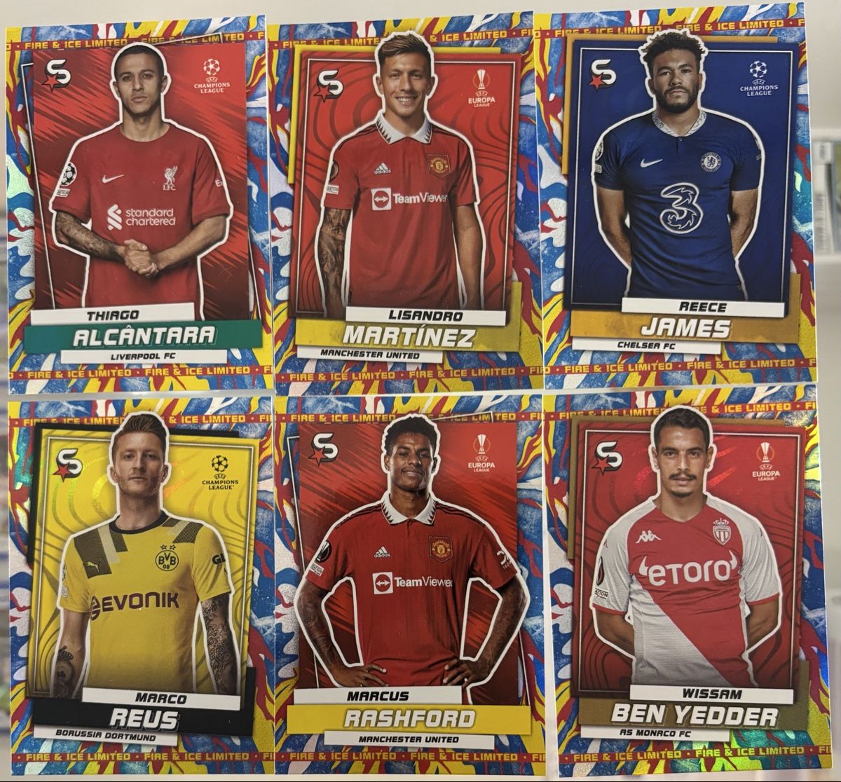 Topps Carte collezionabili: Topps Superstars – Nuovo (secondo la descrizione) da Niederurnen venduto da StickerHero